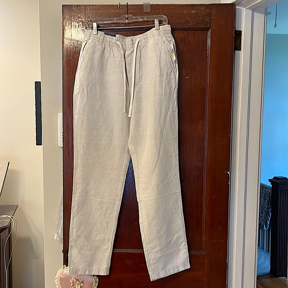 Mens linen pants